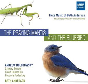 Praying Mantis & the Bluebird