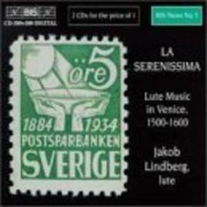 Serenissima: Lute Music in Venice 1500-1600