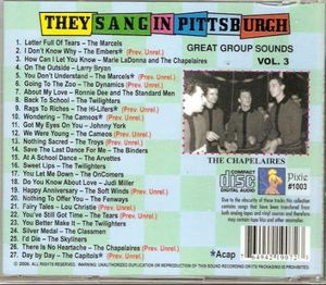 They Sang In Pittsburgh, Vol. 3