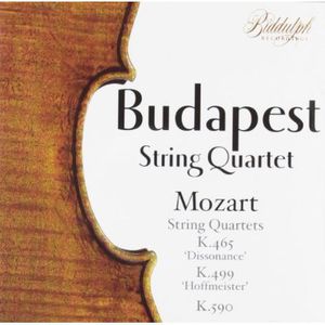 Budapest String Quartet Plays Mozart