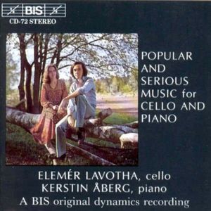 Popular & Serious Music Cello & Piano / Various