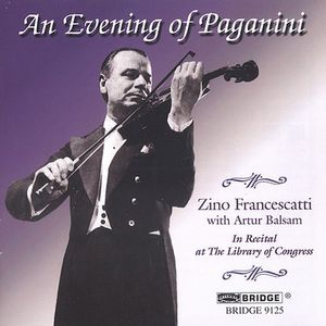 Library of Congress 17: Zino Francescatti Plays