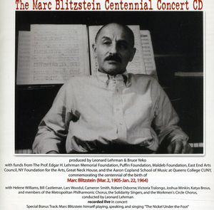 Marc Blitzstein Centennial