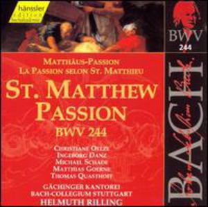 St Matthew's Passion