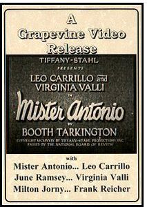 Mister Antonio (1929)