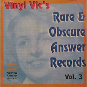 Vinyl Vic's Number 03 Rare Answer