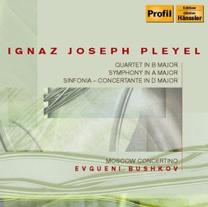 Symphony in B Major Sinfonia Concertante Quartet