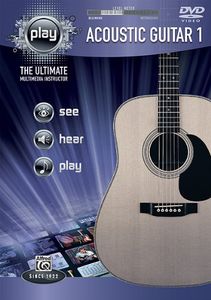 Alfred's PLAY Series Acoustic Guitar: Volume 1