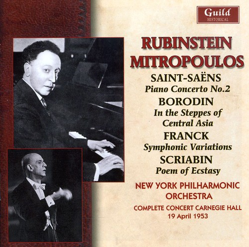 Rubinstein & Mitropoulos Carnegie Hall 1953