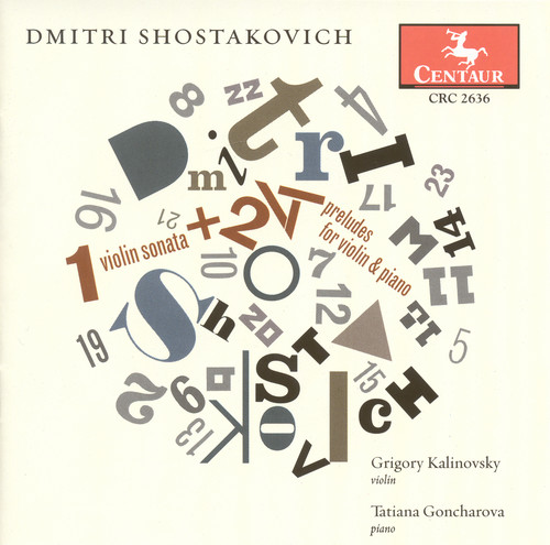 Violin Sonata / 24 Preludes Violin & Piano