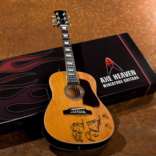 AXE HVN JOHN LENNON ACOUSTIC GIVE PEACE MINI GTR
