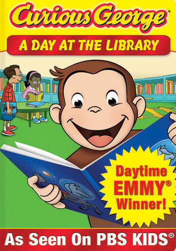 Frank Welker - Curious George: A Day at the Library (DVD (Dolby, Widescreen))
