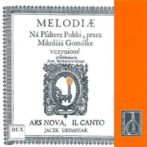 Melodies for the Polish Psalter: Psalms /  Various