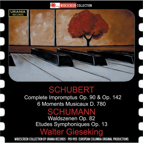 Gieseking Plays Schubert & Schumann|Schubert, F. / Gieseking, Walter