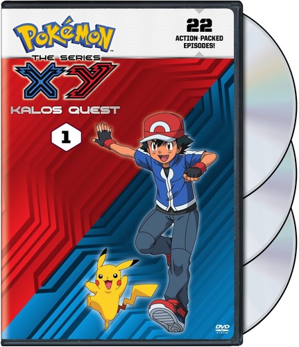 Viz Media - Pokemon the Series: XY - Kalos Quest - Set 1 (DVD (3 Pack))