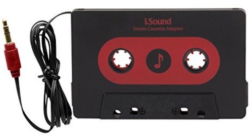 ISOUND 1642 CAR STEREO CASSETTE ADAPTER BLACK