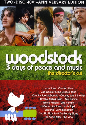 Crosby, Stills, Nash And Young - Woodstock: Three Days of Peace & Music (DVD (Director's Cut / Edition, Special Edition, Anniversary Edition, Remastered, Restored))