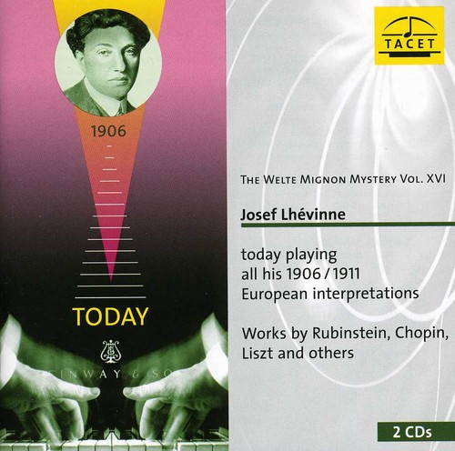 Welte-Mignon Mystery 16: Josef Lhevinne
