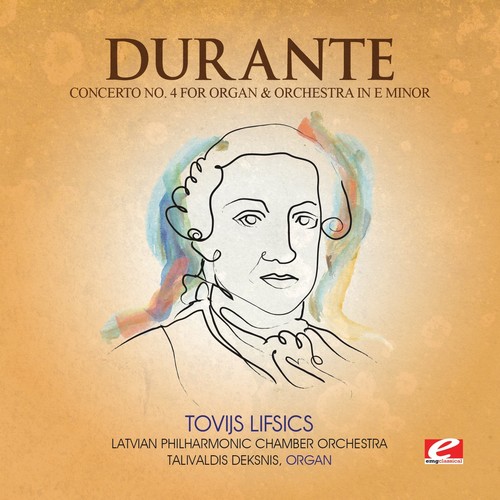 Concerto 4 Organ & Orch E Min