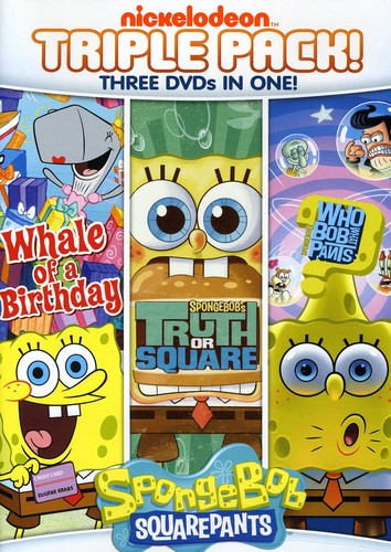 Spongebob Squarepants: Truth or Square/ Who Bob What Pants/ Whale Of A Birthday