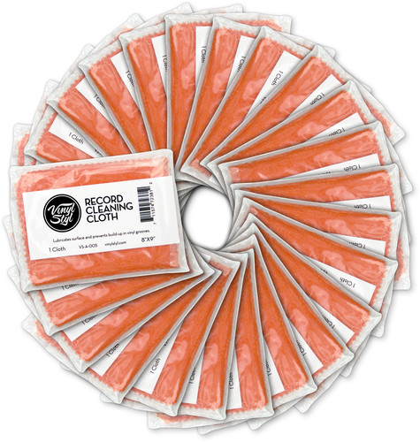 VINYL STYL 25CT REFILL LUBRICATED CLN.CLOTH