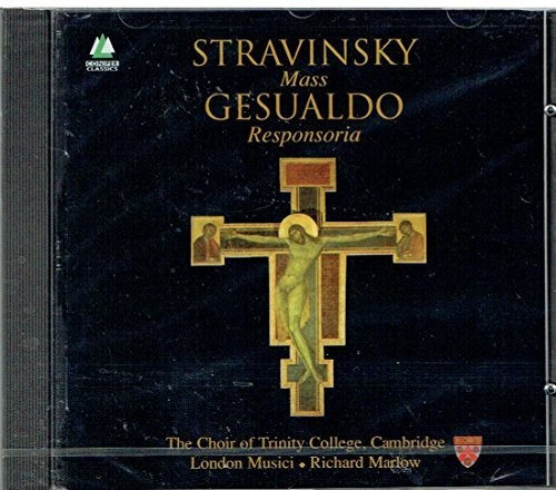 Mass|Stravinsky / Cambridge Trinity Coll Choir / Marlow