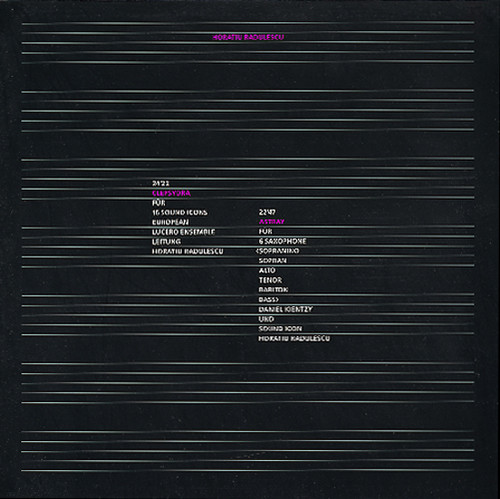 Clepsydra|Horatiu Radulescu