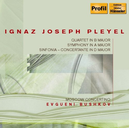 Symphony in B Major Sinfonia Concertante Quartet