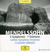 Mendelssohn: 5 Symphonies; 7 Overtures , Claudio Abbado Mendelssohn: 5 Symphonies; 7 Overtures , Claudio Abbado