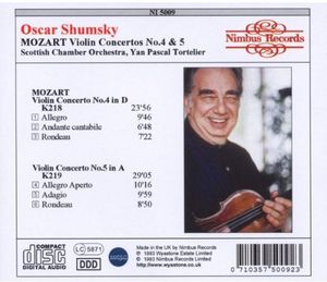 Mozart VLN Ctos 4 & 5