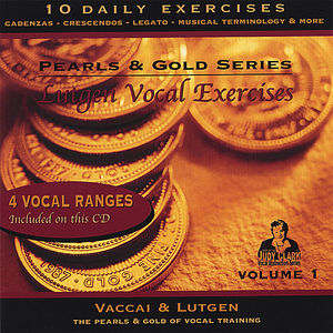 Lutgen Vocal Exercise 1: For Low Medium & Mezzo