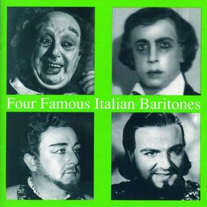 Four Famous Italian Baritones / Various