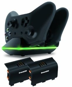DreamGear DGXB1-6603 Xbox One Dual Charging Dock Includes two batteries