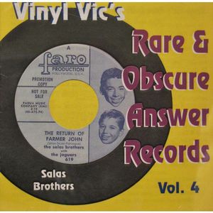 Vinyl Vic's Number 04 Rare Answer