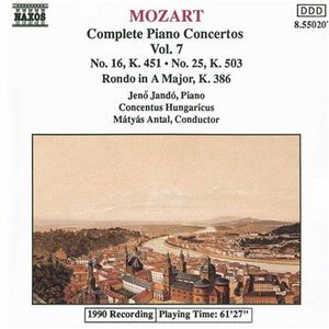 Piano Concerti 16 & 25