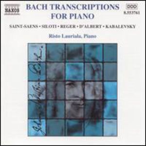 Bach Transcriptions for Piano / Various