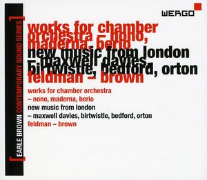 Earle Brown Contemporary Sound Series 2 / Various