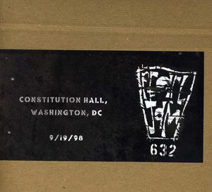Official Bootleg: Constitution Hall DC 9/19/98