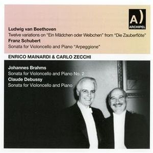 Shubert, Beethoven, Brahms, Debussy