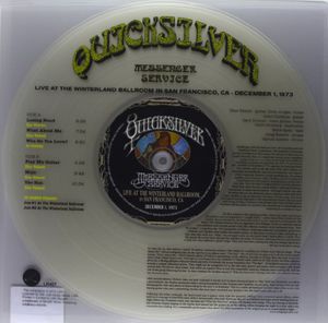 Live At The Winterland Ballroom In San Francisco, CA - December 1,  1973