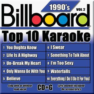 Billboard Top Karaoke: 90's, Vol. 2