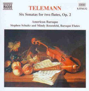 Six Sonatas for Two Flutes Op 2