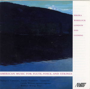 American Music for Flute Voice & Strings / Various