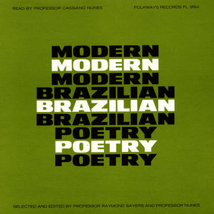 Modern Brazilian Poetry: Read By Professor