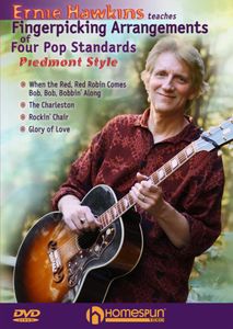 Teaches Fingerpicking Arrangements of Four Pop Standards