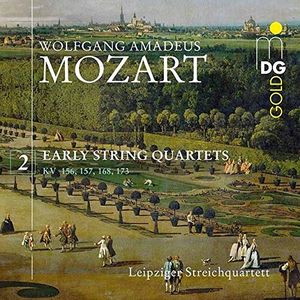 Mozart: Early String Quartets Vol 2 Kv 156 157 168