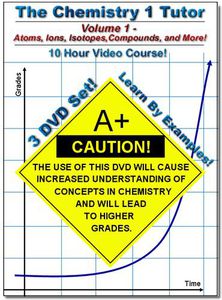 Chemistry 1 Tutor 1