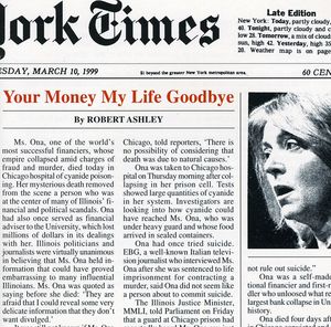 Your Money My Life Goodbye
