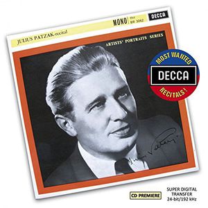 Most Wanted Recitals: Julius Patzak - Recital
