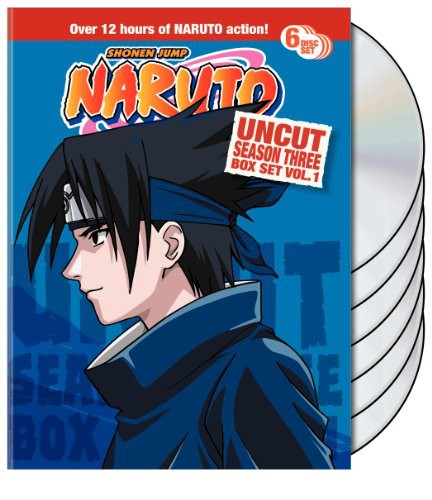 Dave Wittenberg - Naruto Uncut Box Set: Season Three, Vol. 1 (DVD (Boxed Set, Full Frame, Uncut, Dubbed))